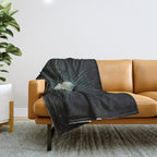 Earth Shine Throw Blanket Gallery Image 1