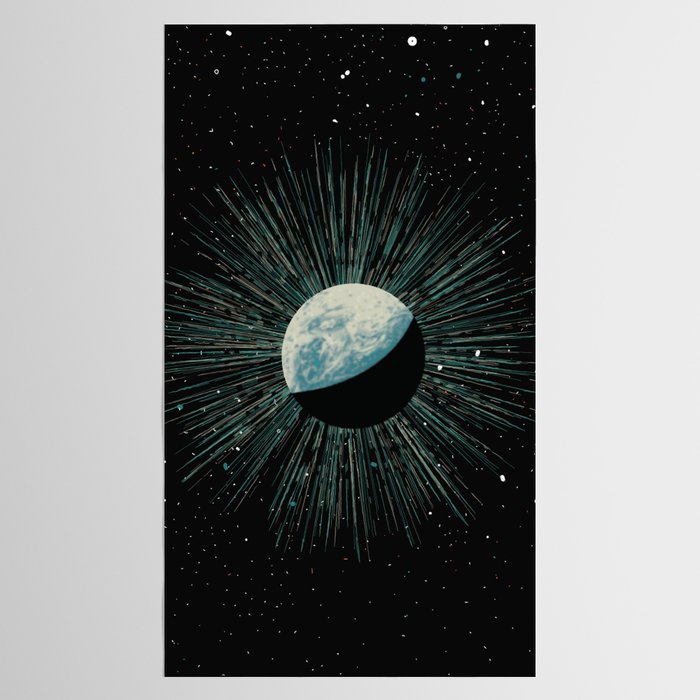 Earth Shine Tablecloth Gallery Image 2