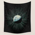 Earth Shine Wall Tapestry Gallery Image 4