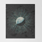 Earth Shine Throw Blanket Gallery Image 2