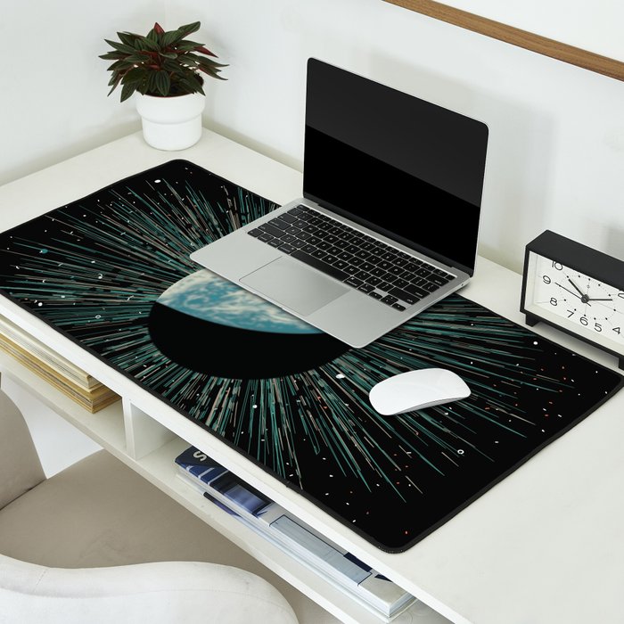 Earth Shine Desk Mat Gallery Image 2