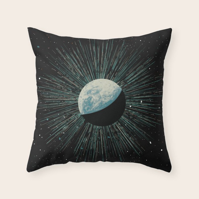 Earth Shine Throw Pillow Gallery Image 6