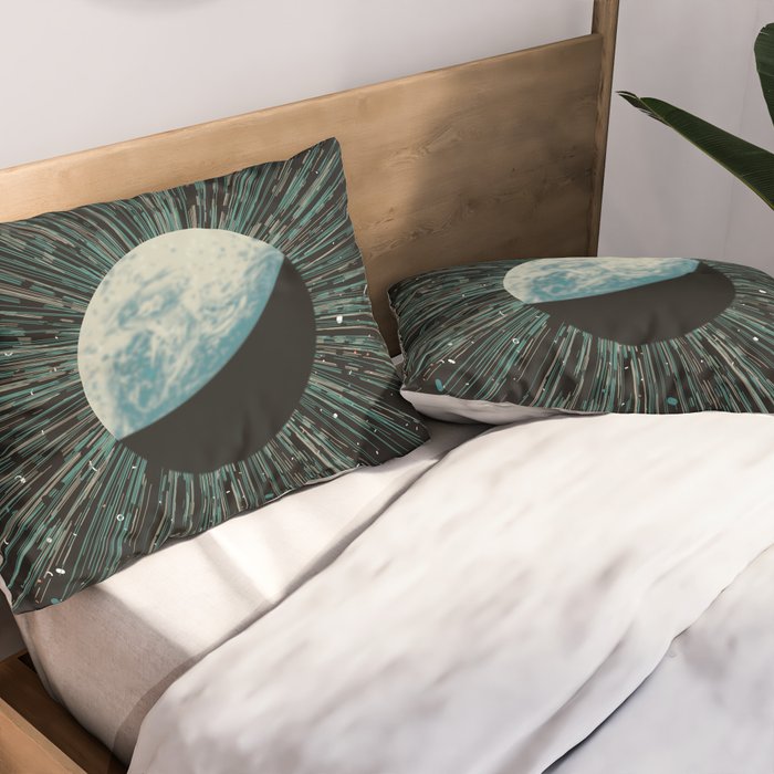 Earth Shine Pillow Sham Gallery Image 2