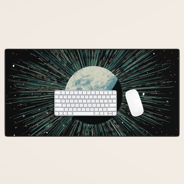 Earth Shine Desk Mat Gallery Image 1