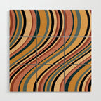 Wavy Stripes X - Vintage Neutral Wood Wall Art Gallery Image 1