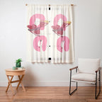 Cin Cin Heart Cocktail Illustration Window Curtain Gallery Image 11