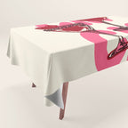 Cin Cin Heart Cocktail Illustration Tablecloth Gallery Image 1