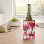 Cin Cin Heart Cocktail Illustration Wine Chiller Gallery Image 4