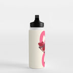 Cin Cin Heart Cocktail Illustration Water Bottle Gallery Image 3