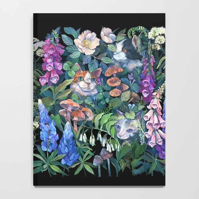 Cats Flower Garden Notebook Gallery Image 4