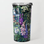 Cats Flower Garden Travel Mug Gallery Image 2