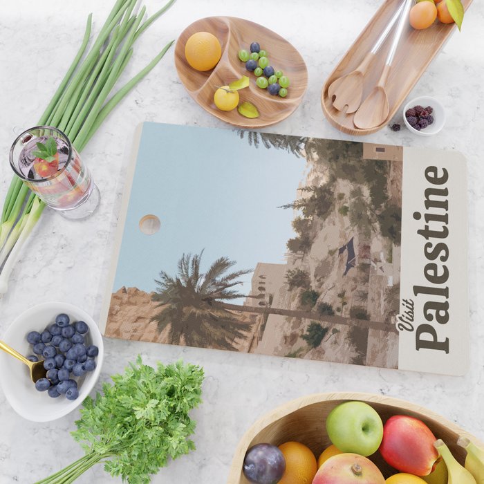 Visit Palestine Cutting Board Gallery Image 2