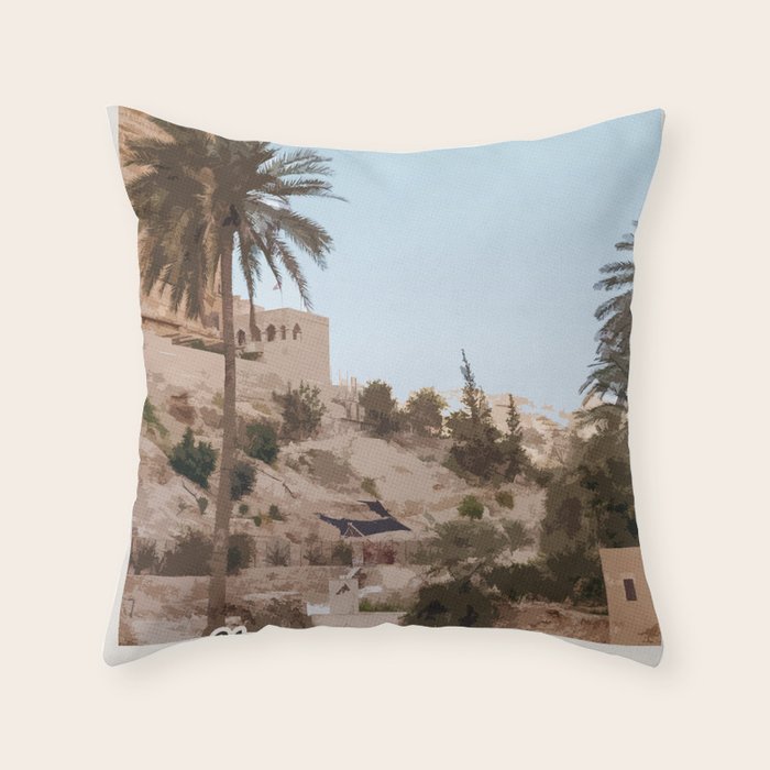 Visit Palestine Throw Pillow Gallery Image 6