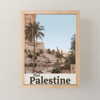 Visit Palestine Mini Art Print Gallery Image 1