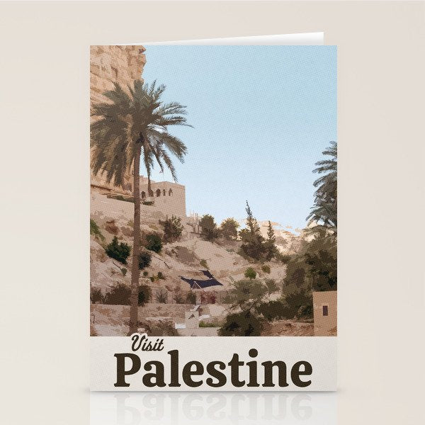 Visit Palestine Stationery Card Gallery Image 2