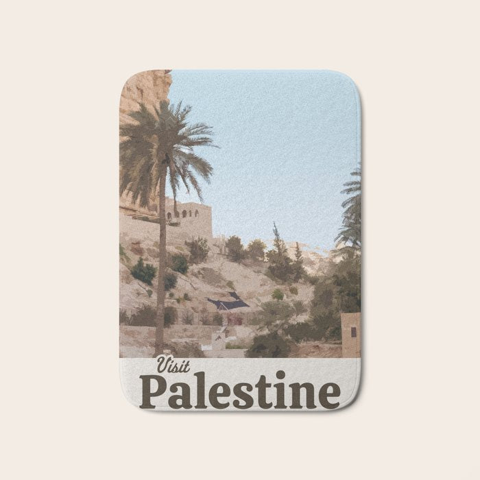 Visit Palestine Bath Mat Gallery Image 1