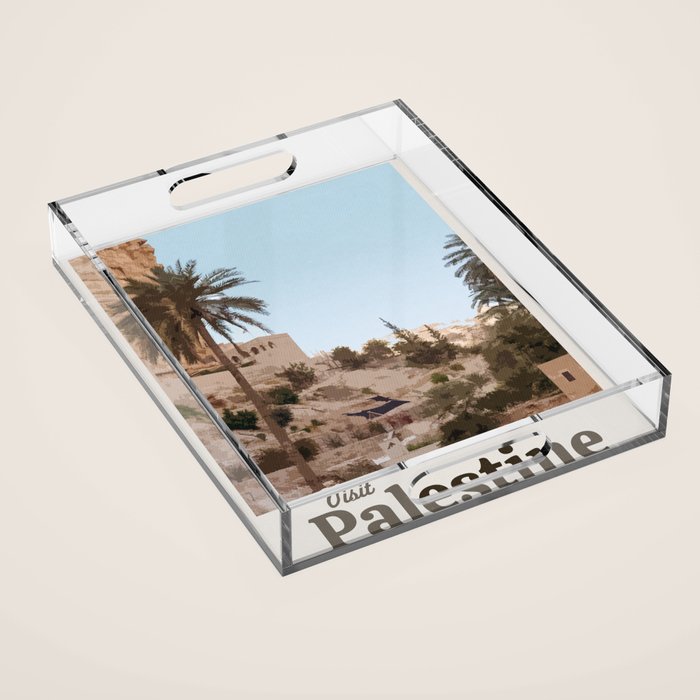 Visit Palestine Acrylic Tray Gallery Image 1