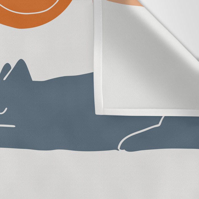 Cat Landscape 11 Wall Tapestry Gallery Image 3