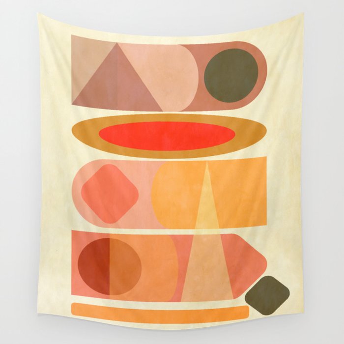 Modern Totem 8 Wall Tapestry Gallery Image 4