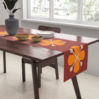 Retro Floral Burst Table Runner Gallery Image 2