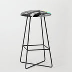 Sculpture of a Man With Shifting Patterns 1 Stool Gallery Image 1