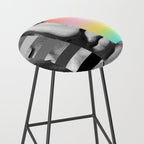 Sculpture of a Man With Shifting Patterns 1 Stool Gallery Image 2