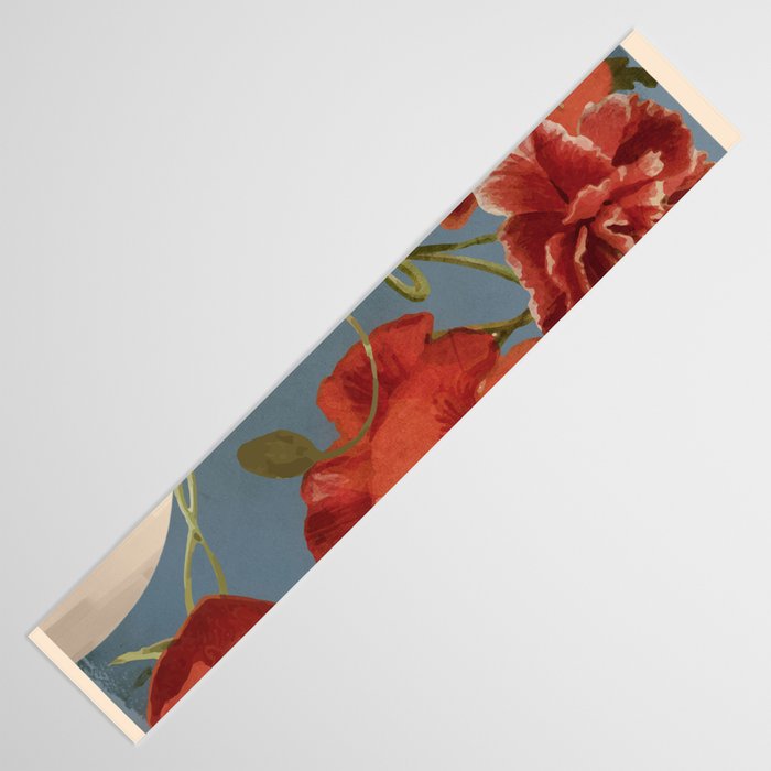 Poppies in Vase 1 Table Runner Gallery Image 3