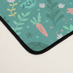 Spring Pattern of Bunnies with Turtles Desk Mat Gallery Image 4