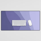Abstract Color Waves Very Peri Desk Mat Gallery Image 1