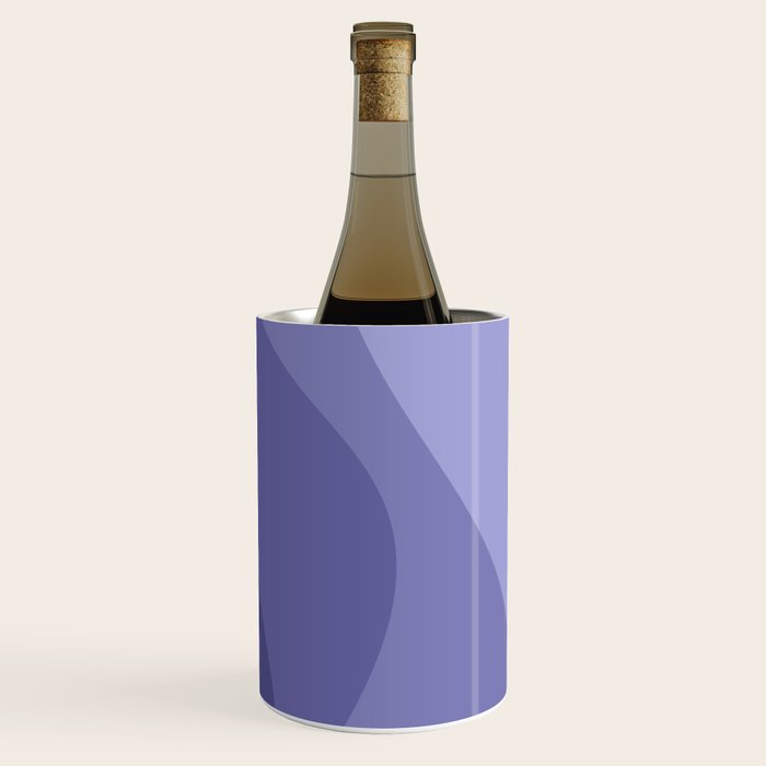 Abstract Color Waves Very Peri Wine Chiller Gallery Image 1