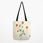  Wild Columbine by Clarissa Munger Badger, 1859 (benefitting The Nature Conservancy) Tote Bag Gallery Image 2