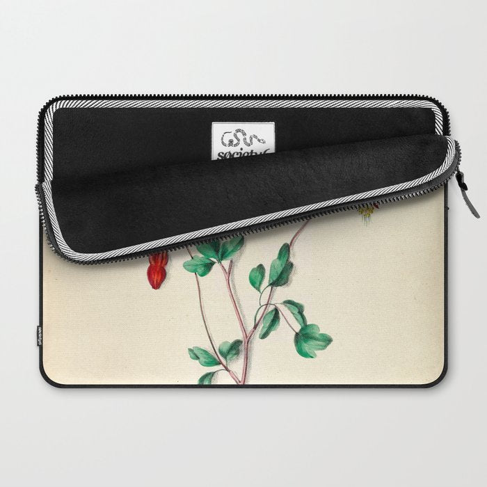  Wild Columbine by Clarissa Munger Badger, 1859 (benefitting The Nature Conservancy) Laptop Sleeve Gallery Image 2