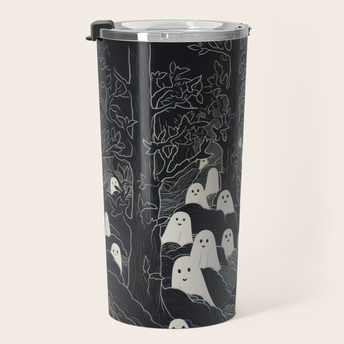 Ghost Forest Travel Mug Gallery Image 3