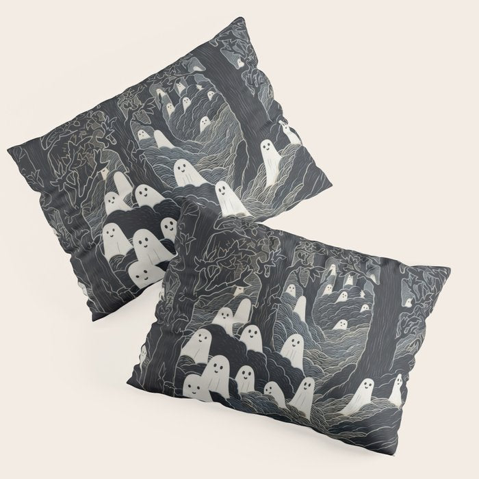 Ghost Forest Pillow Sham Gallery Image 1