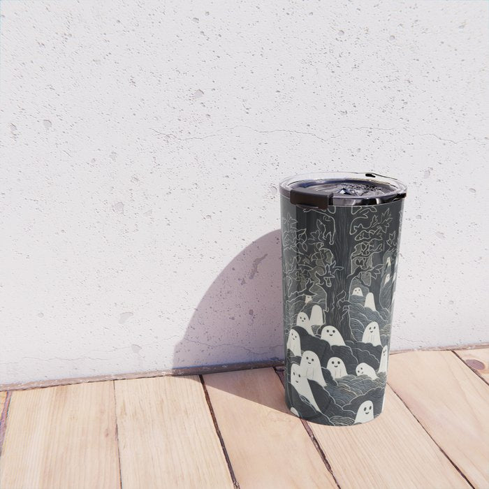 Ghost Forest Travel Mug Gallery Image 4