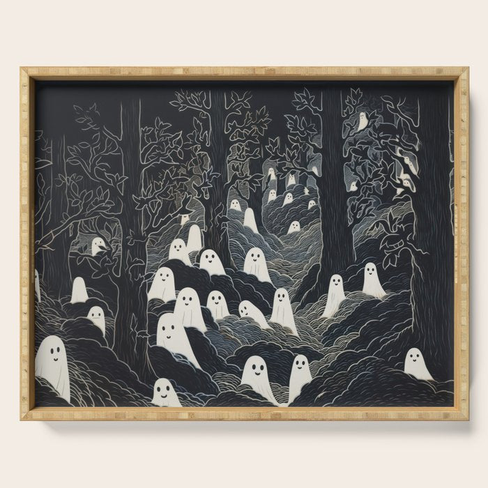 Ghost Forest Serving Tray Gallery Image 1