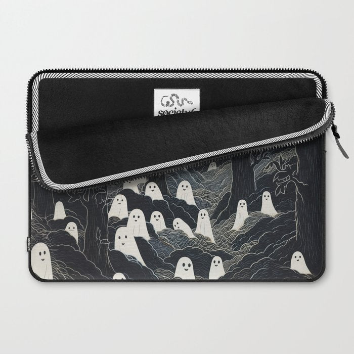 Ghost Forest Laptop Sleeve Gallery Image 2