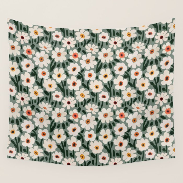 Botanical Garden Wall Tapestry Gallery Image 1