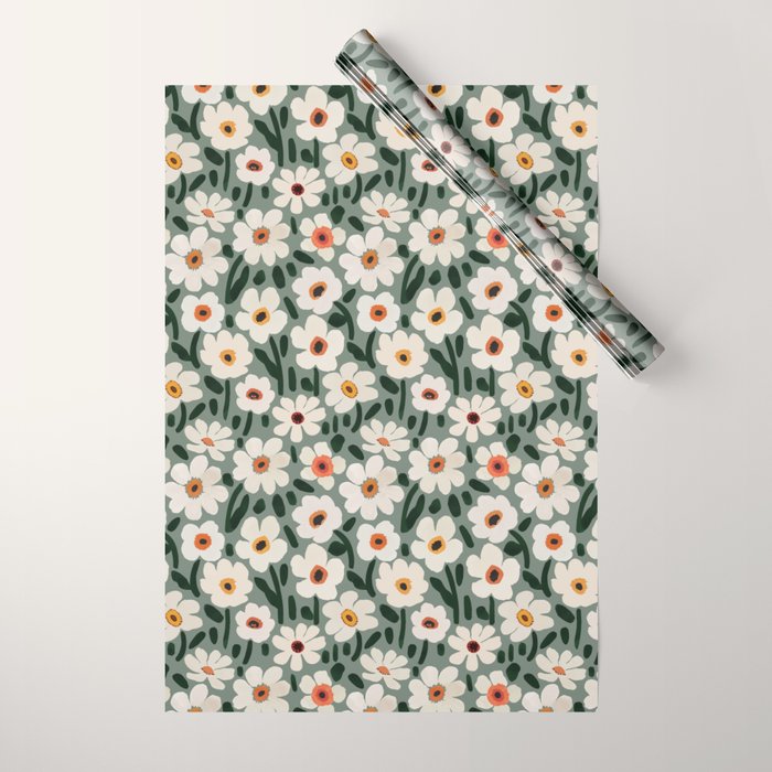 Botanical Garden Wrapping Paper Gallery Image 1