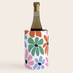 Christmas Retro Floral  Wine Chiller Gallery Image 3