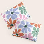 Christmas Retro Floral  Pillow Sham Gallery Image 3