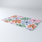 Christmas Retro Floral  Rug Gallery Image 3