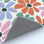 Christmas Retro Floral  Rug Gallery Image 4