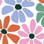 Christmas Retro Floral  Coffee Mug Gallery Image 2