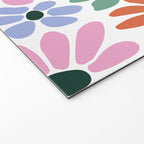 Christmas Retro Floral  Welcome Mat Gallery Image 2