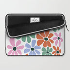 Christmas Retro Floral  Laptop Sleeve Gallery Image 2