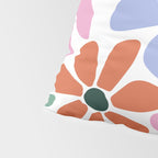 Christmas Retro Floral  Pillow Sham Gallery Image 4