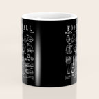 American Football Old Vintage Patent Drawing Print Coffee Mug Gallery Image 4