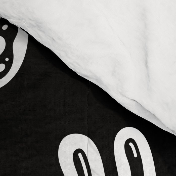 Vintage eye cartoon pattern Comforter Gallery Image 4