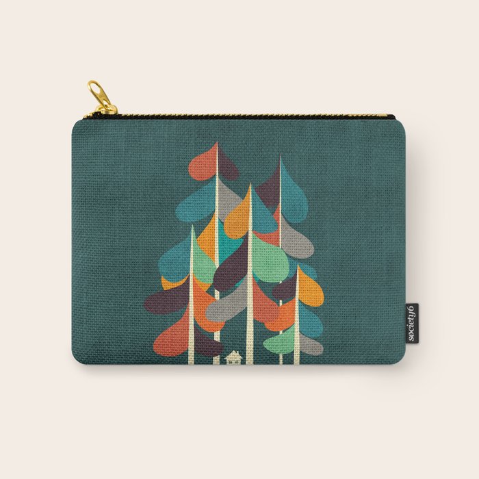 Cabin in the woods Carry All Pouch Gallery Image 1